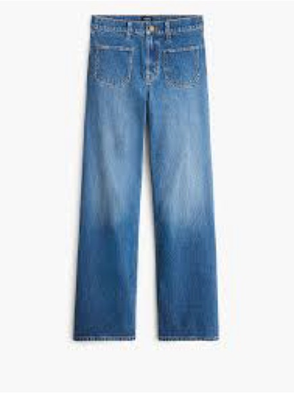 J. Crew Full Length Wide Leg Jeans Sz 30